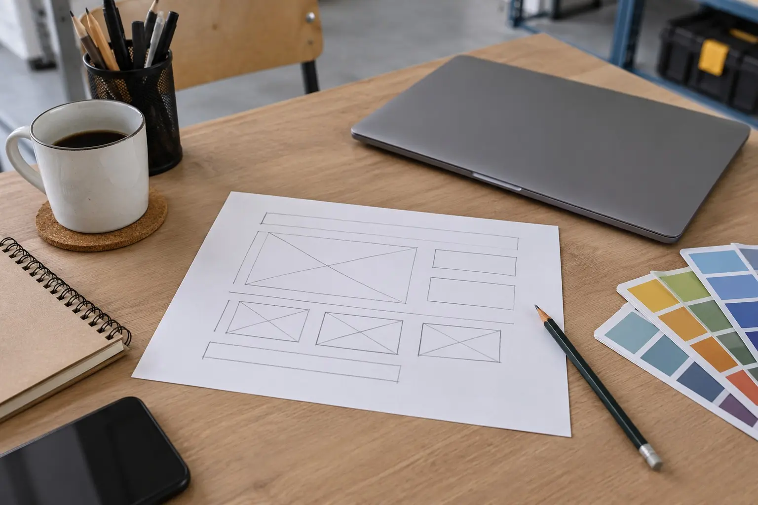 Imagen ilustrativa de creación, programación y diseño de páginas web