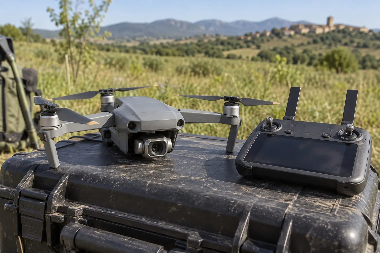 Imagen ilustrativa de drones en la producción audiovisual
